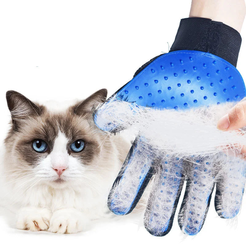 Pet Grooming Glove — Deshedding Massage Glove