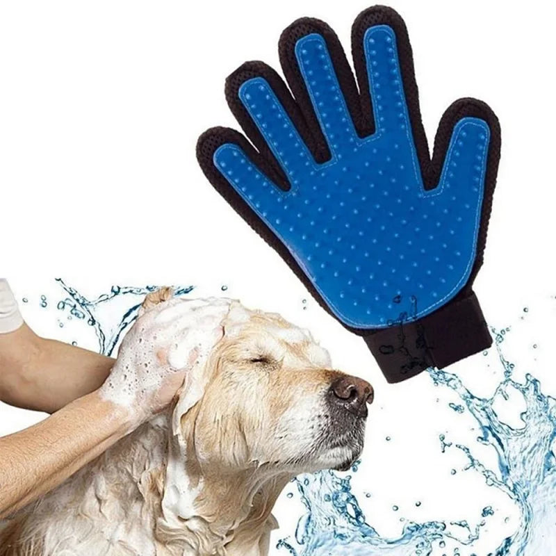 Pet Grooming Glove — Deshedding Massage Glove