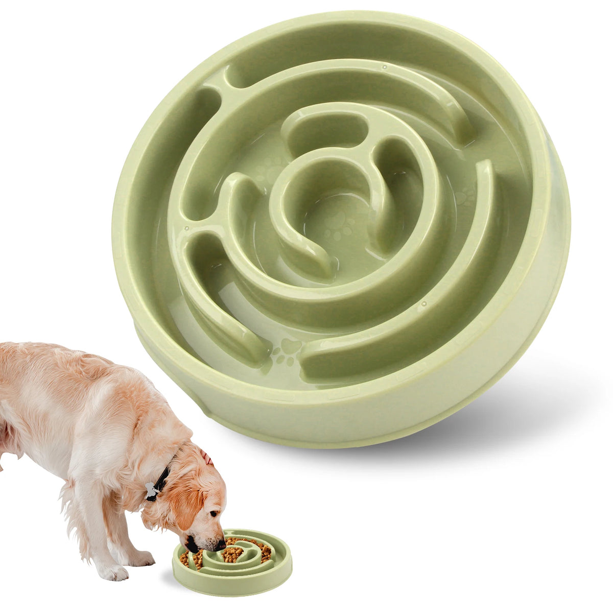 Slow Feeder Bowl — Anti-Bloat Maze Bowl