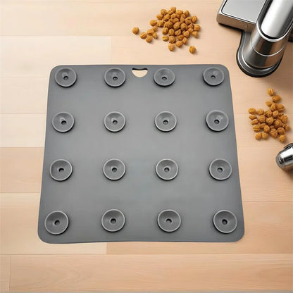 Pet Supplies Silicone Pet Licking Mat Cat Anti-choking With Slow Food Bowl Puppy Bath Distracted Licking Plate Cutlery